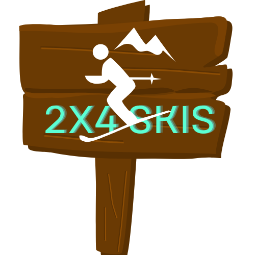 2x4 skis